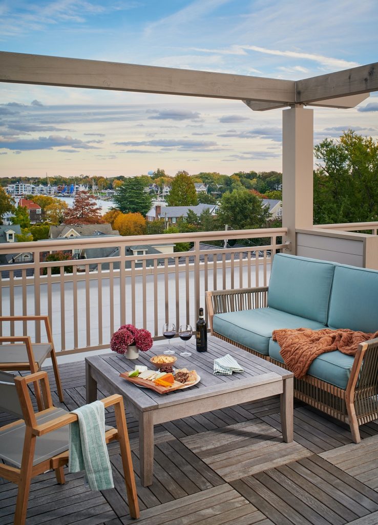 The Reightlers say the best feature of their home is the breathtaking view of Annapolis.